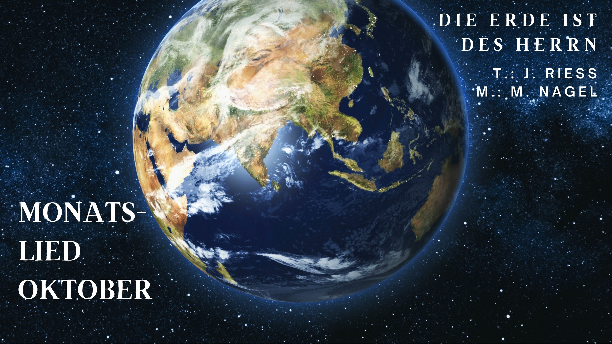 Monatslied Oktober
