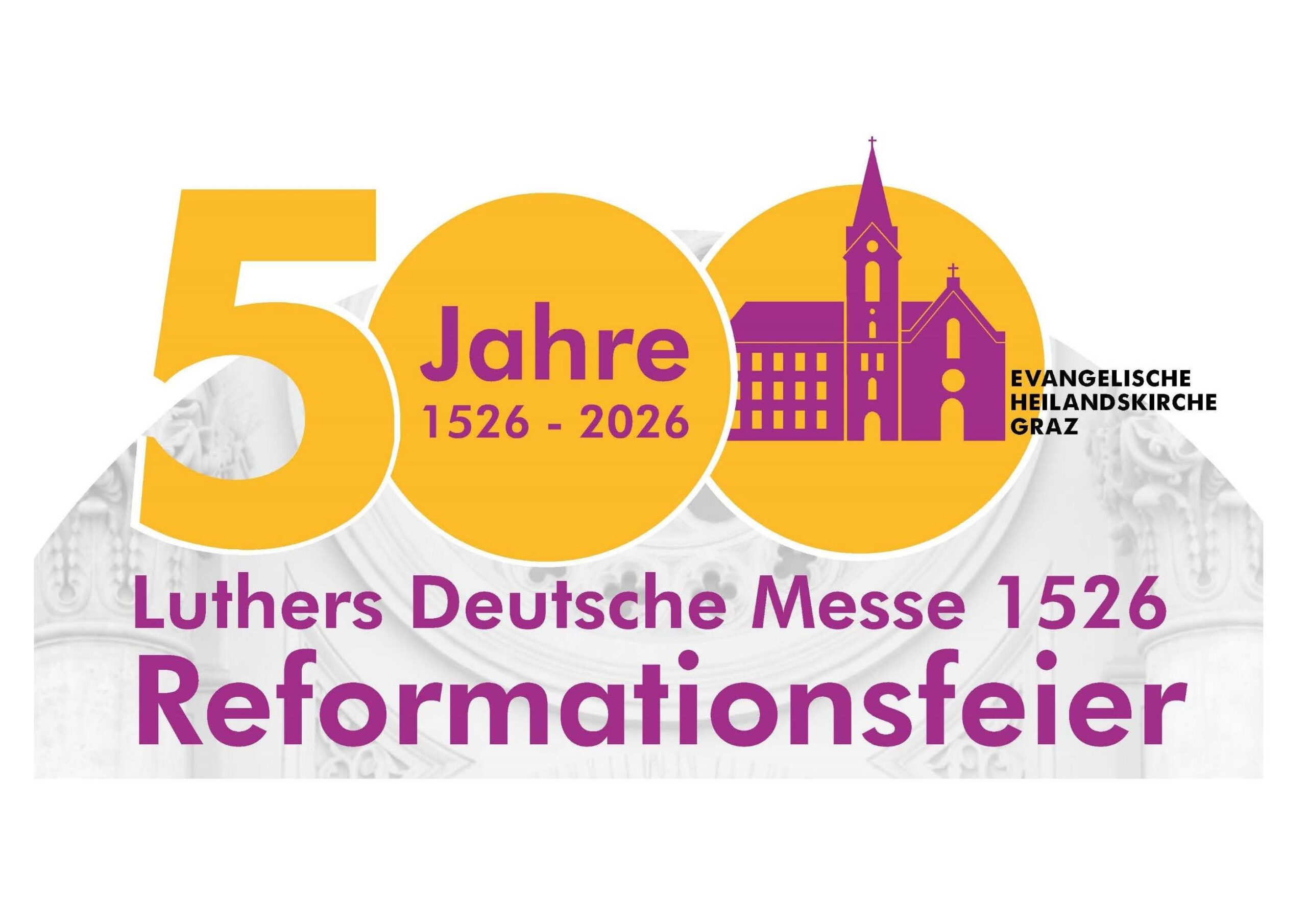 500 Jahre „Deutsche Messe“ – historischer Gottesdienst im neuen Gewand am Reformationstag in der Evangelischen Heilandskirche Graz