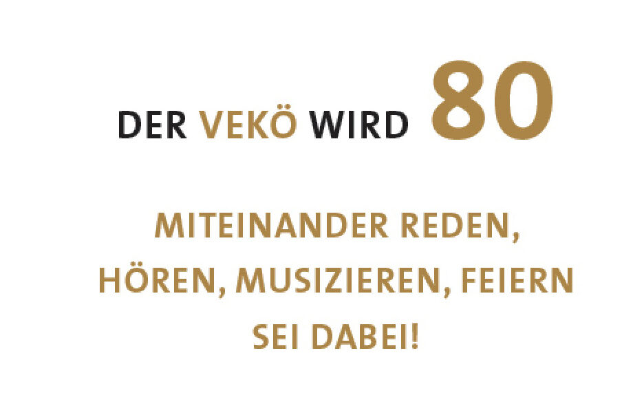 Der VEKÖ wird 80.